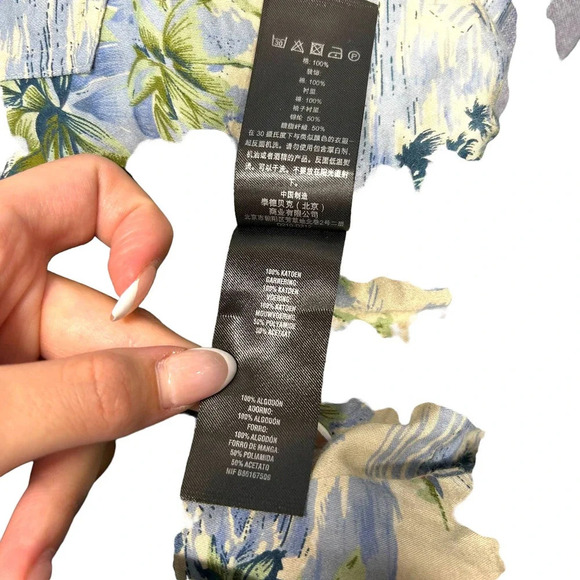 Ted Baker Men's Wolpert Chambray Blue Bomber Jacket Size 4 /‎ US 40 - Picture 8 of 9